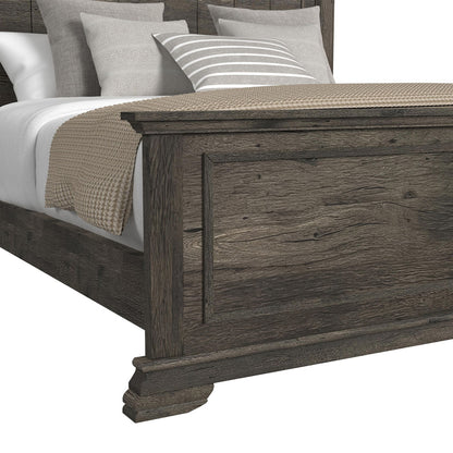 Picket House Furnishings - Hyde Queen 4PC Bedroom Set in Charcoal - B-13130-8-QB-NSCH view 6