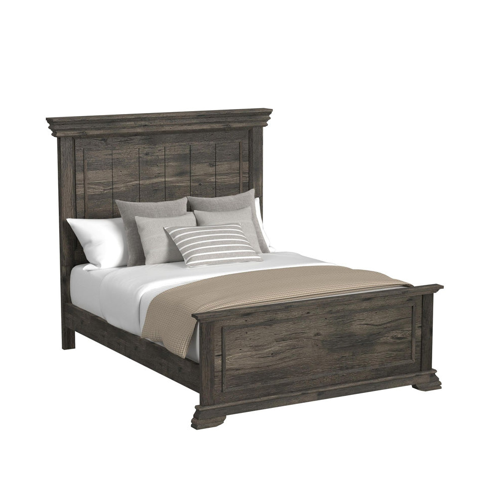 Picket House Furnishings - Hyde Queen 4PC Bedroom Set in Charcoal - B-13130-8-QB-NSDR view 4