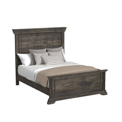 Picket House Furnishings - Hyde Queen Panel 3PC Bedroom Set in Charcoal - B-13130-8-QB-3PC veiw 4