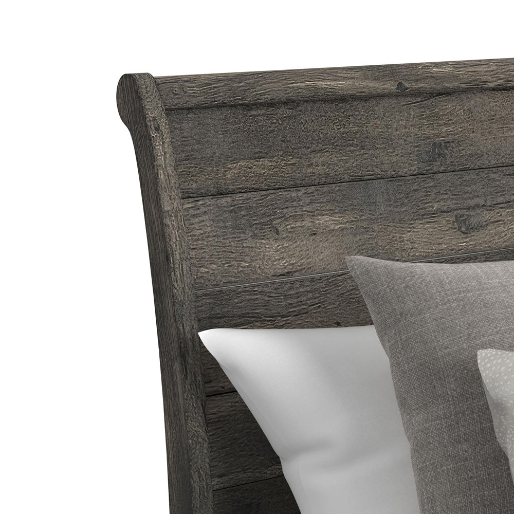 Picket House Furnishings - Hyde Queen Sleigh Storage 5PC Bedroom Set in Charcoal - B-13130-8-QSLB-NSDRC view 5