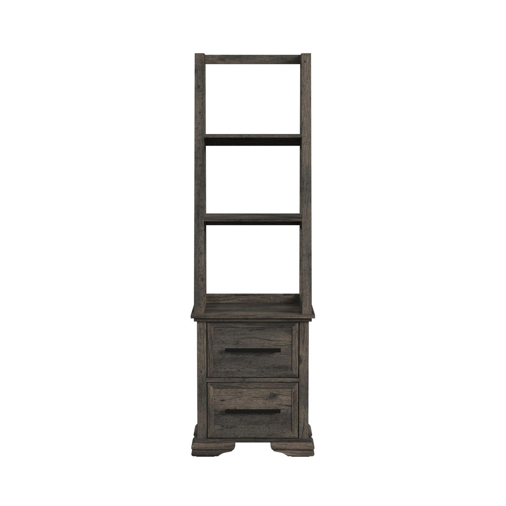 Picket House Furnishings - Hyde Side Piers in Charcoal - LA-13130-5-SP view 2