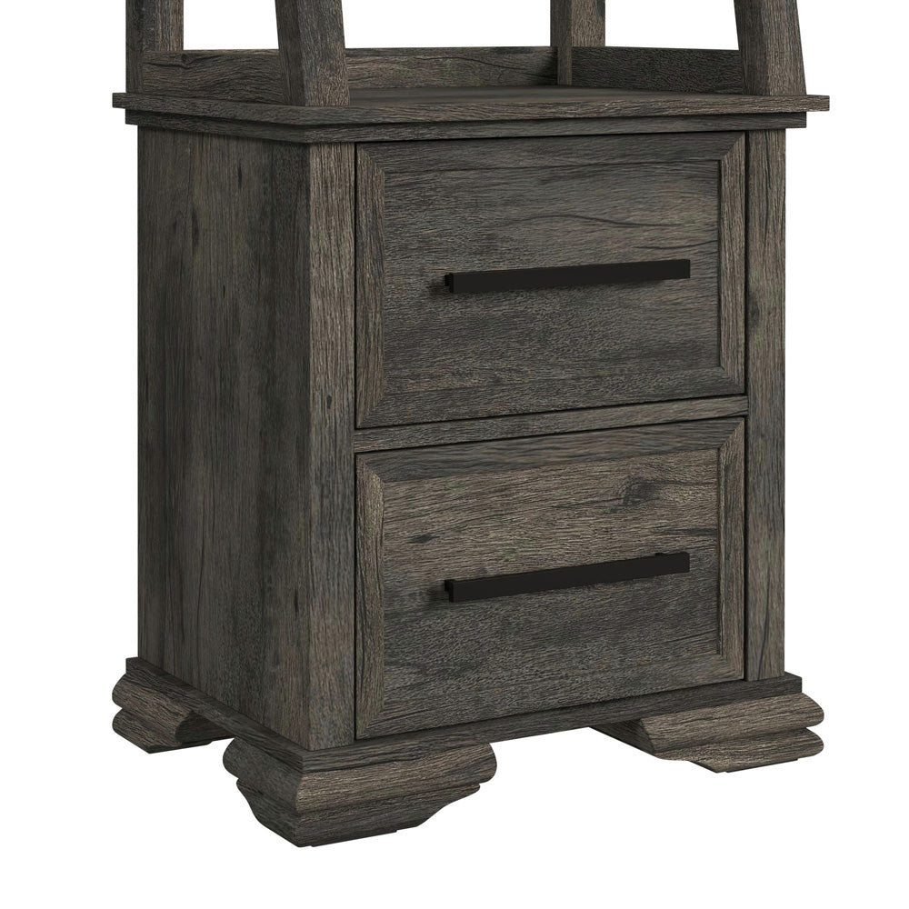 Picket House Furnishings - Hyde Side Piers in Charcoal - LA-13130-5-SP view 6
