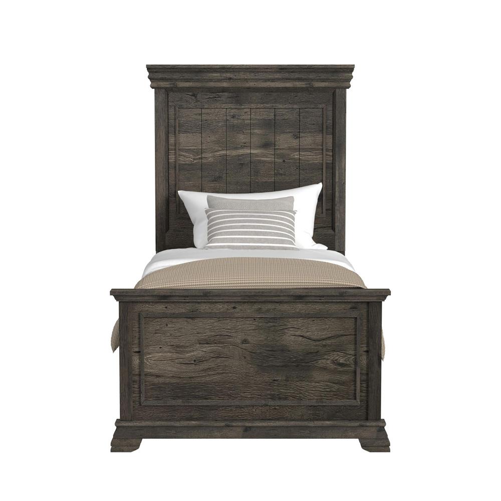 Picket House Furnishings - Hyde Twin Panel Bed in Charcoal - B-13130-8-TB veiw 2