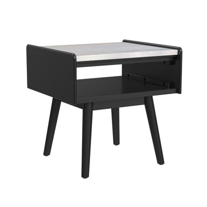 Picket House Furnishings -  Indina 2PC Occasional Table in Black-Coffee Table & End Table - T-19150-8-2PC view 4