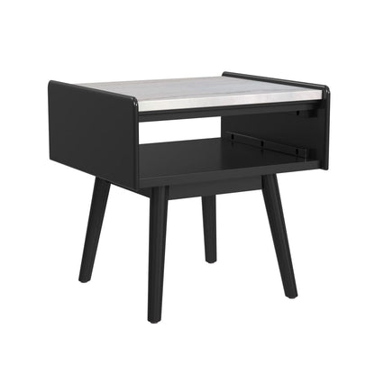 Picket House Furnishings -  Indina 3PC Occasional Table in Black-Coffee Table & Two End Tables - T-19150-8-3PC view 