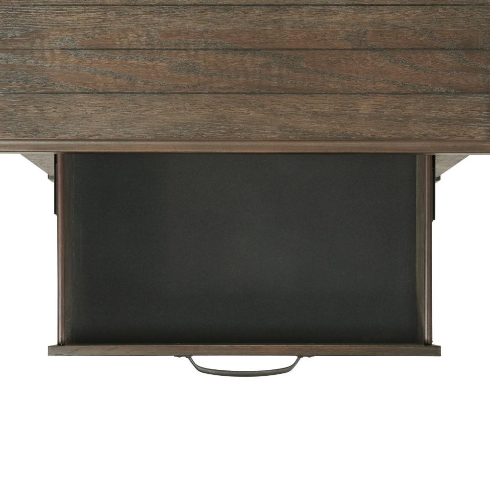 Picket House Furnishings - Jack 2-Drawer Nightstand with USB Ports in Walnut - SC300NS veiw 5