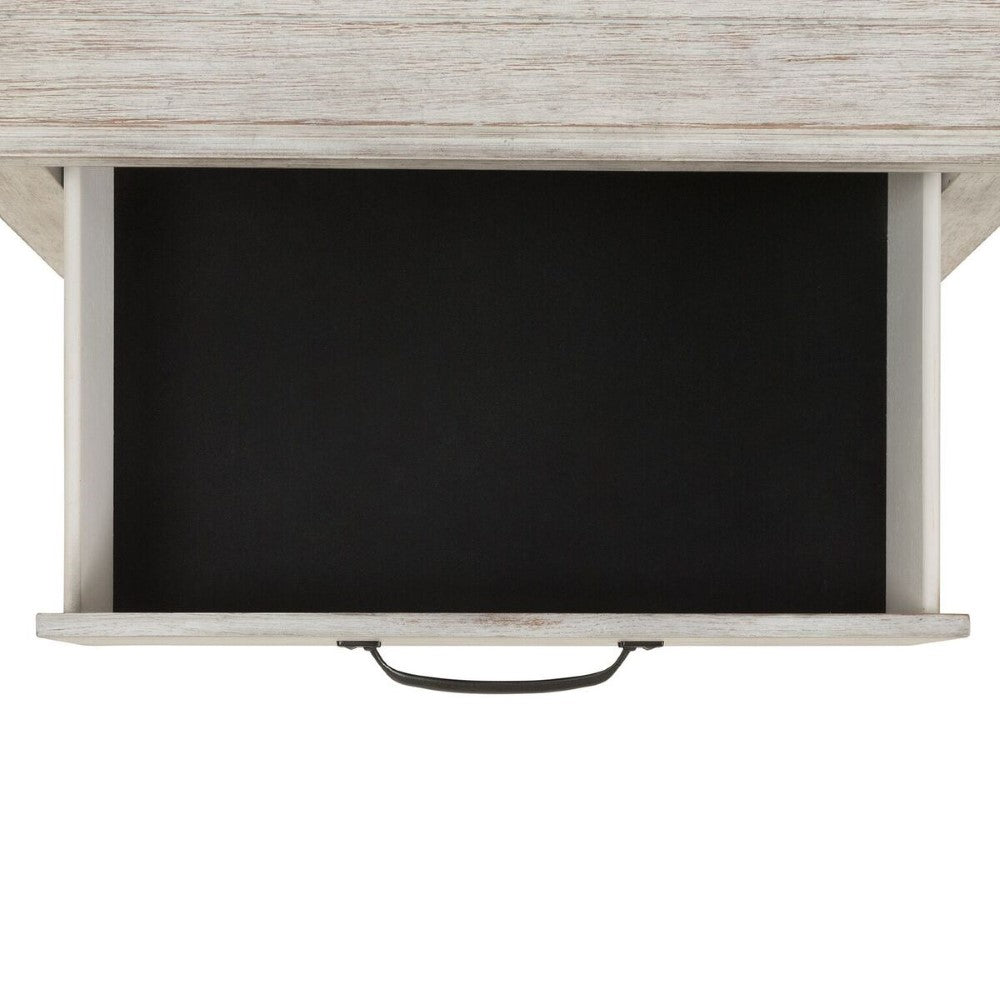 Picket House Furnishings - Jack 2-Drawer Nightstand with USB Ports in White - SC600NS veiw 4