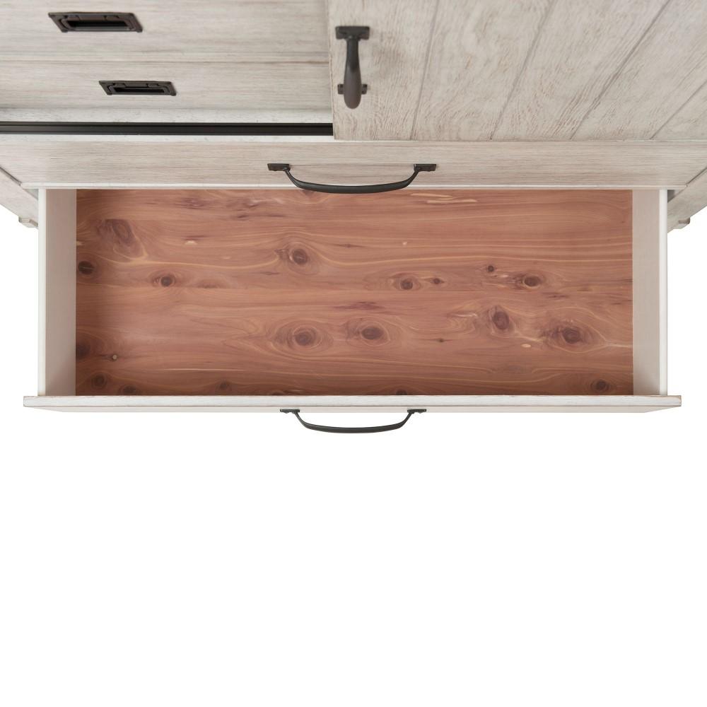 Picket House Furnishings - Jack 5-Drawer Gentlemens Chest in White - SC600CH veiw 6