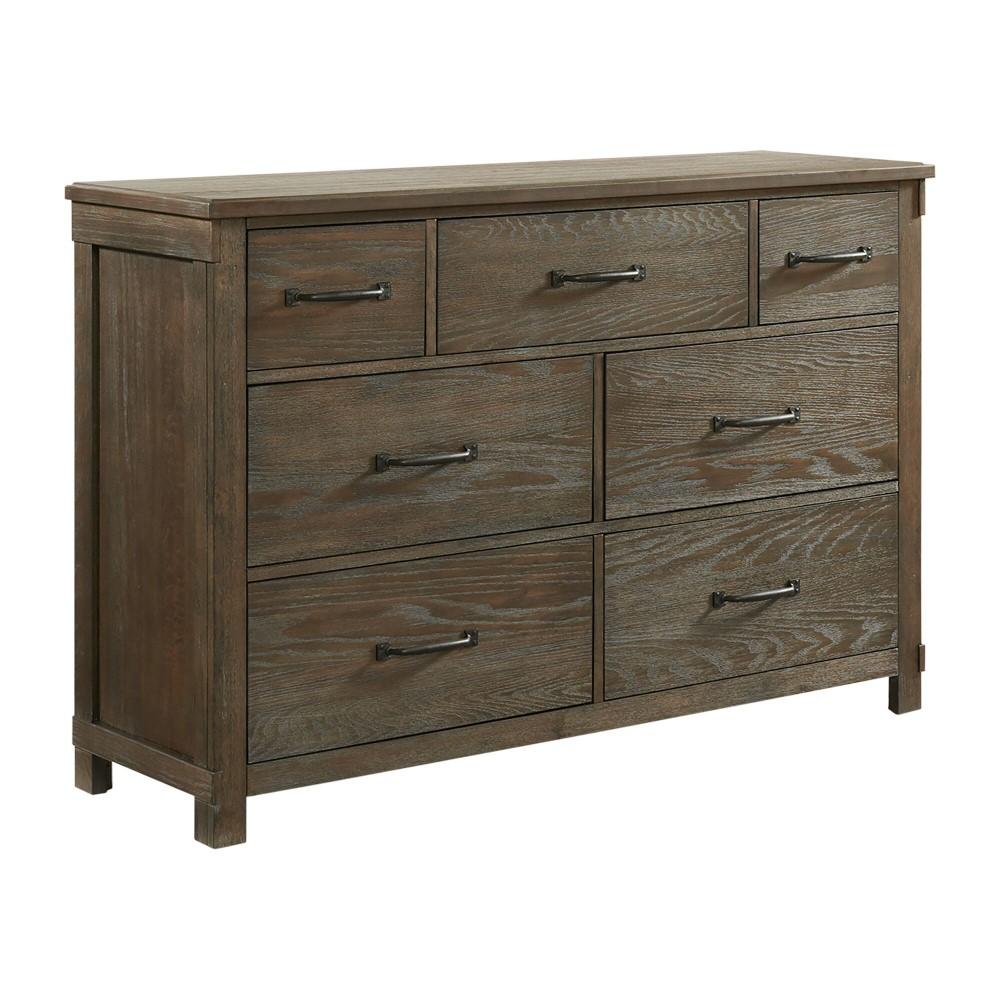 Picket House Furnishings - Jack 7-Drawer Dresser in Walnut - SC300DR veiw 1