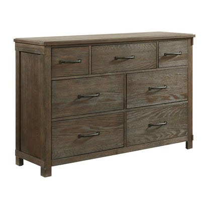 Picket House Furnishings - Jack 7-Drawer Dresser in Walnut - SC300DR veiw 1
