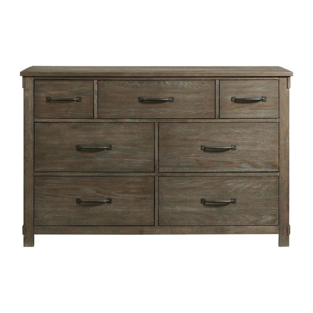 Picket House Furnishings - Jack 7-Drawer Dresser in Walnut - SC300DR veiw 2