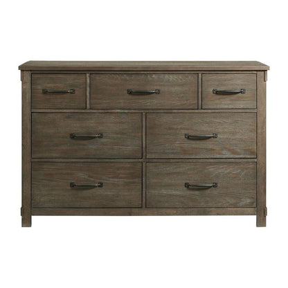 Picket House Furnishings - Jack 7-Drawer Dresser in Walnut - SC300DR veiw 2