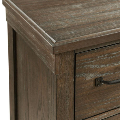 Picket House Furnishings - Jack 7-Drawer Dresser with Mirror Set in Walnut - SC300DRMR veiw 5