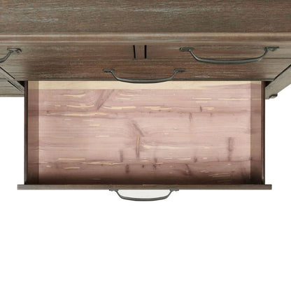Picket House Furnishings - Jack 7-Drawer Dresser with Mirror Set in Walnut - SC300DRMR veiw 7