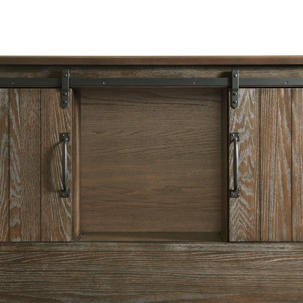 Picket House Furnishings - Jack King Platform Storage 3PC Bedroom Set in Walnut - SC370KB3PC veiw 6