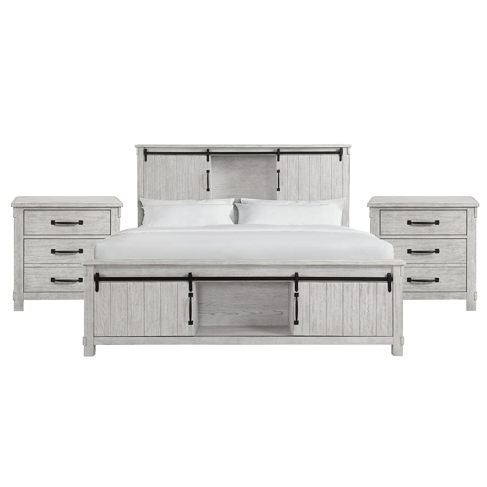 Picket House Furnishings - Jack King Platform Storage 3PC Bedroom Set - SC670KBNS2 view 1