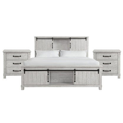 Picket House Furnishings - Jack King Platform Storage 3PC Bedroom Set - SC670KBNS2 view 1