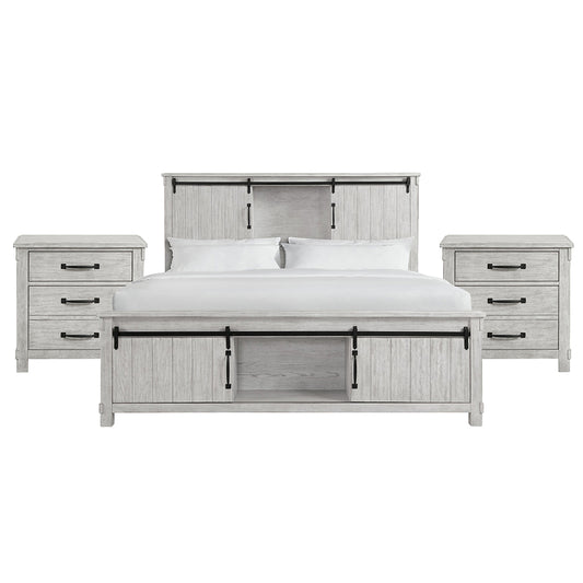 Picket House Furnishings - Jack King Platform Storage 3PC Bedroom Set - SC670KBNS2 view 1