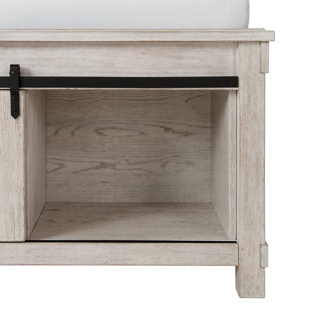 Picket House Furnishings - Jack King Platform Storage 4PC Bedroom Set in White - SC670KB4PC veiw 8