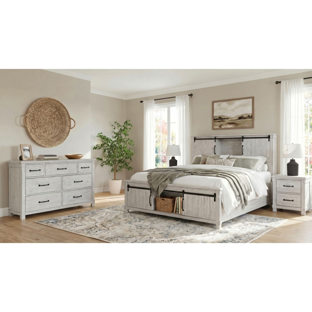Picket House Furnishings - Jack King Platform Storage 4PC Bedroom Set - SC670KBNSDR view 3
