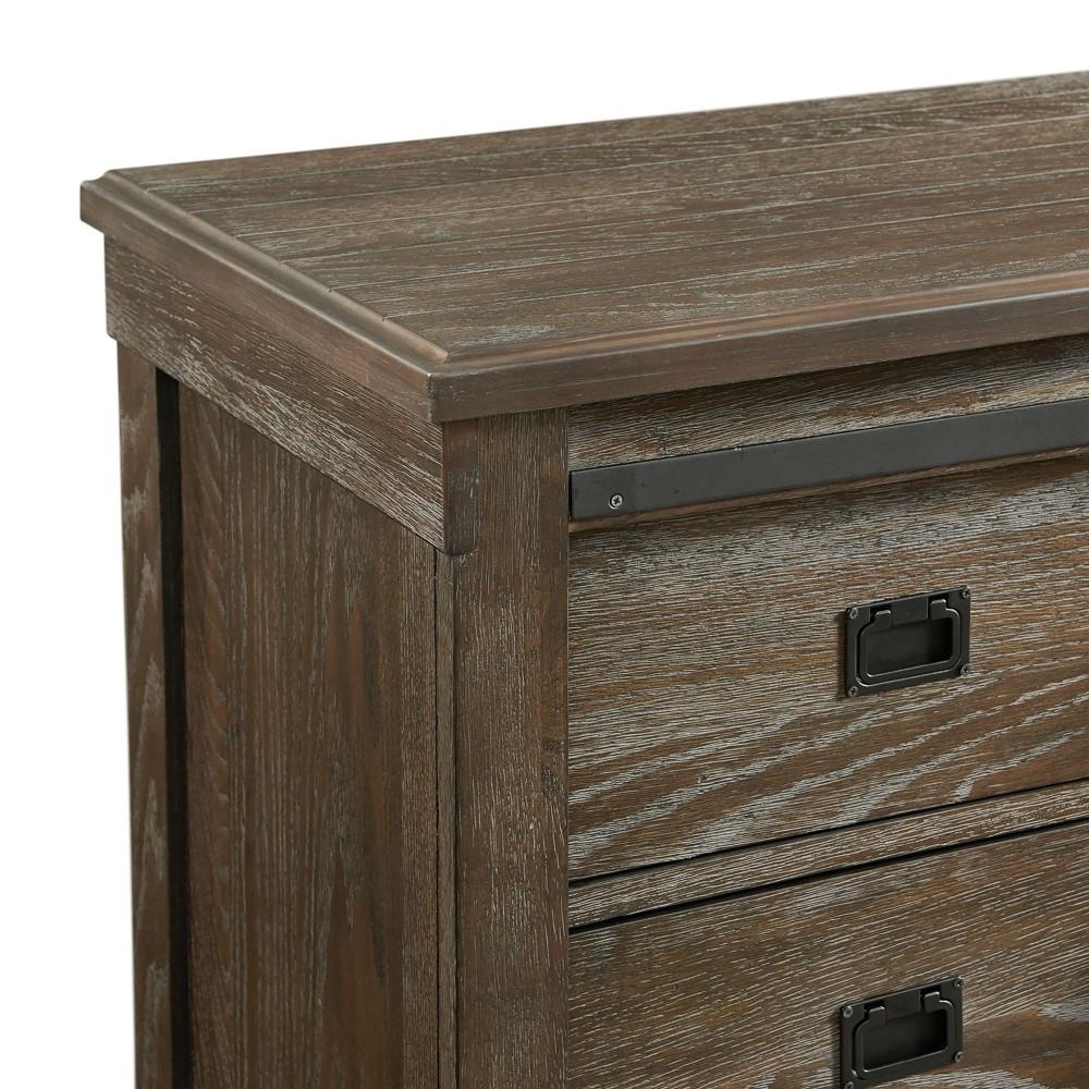 Picket House Furnishings - Jack King Platform Storage 6PC Bedroom Set in Walnut - SC370KB6PC veiw 10