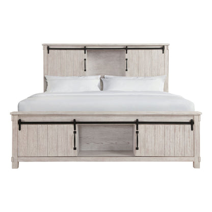 Picket House Furnishings - Jack King Platform Storage Bed in White - SC670KB veiw 2