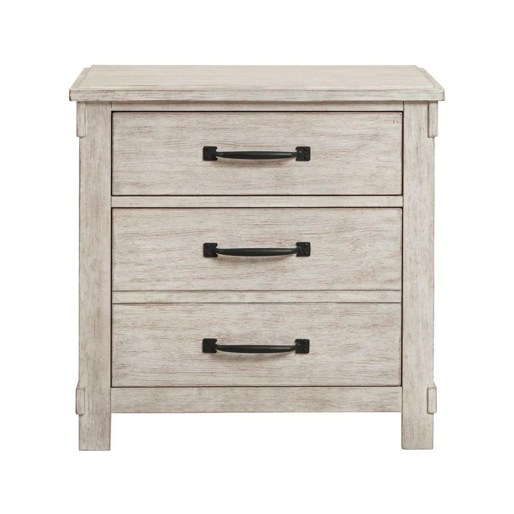 Picket House Furnishings - Jack Queen Platform Storage 4PC Bedroom Set in White - SC670QB4PC veiw 3