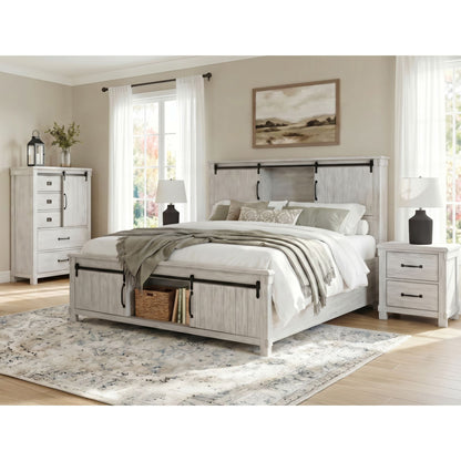 Picket House Furnishings - Jack Queen Platform Storage 4PC Bedroom Set - SC670QBNSCH view 3