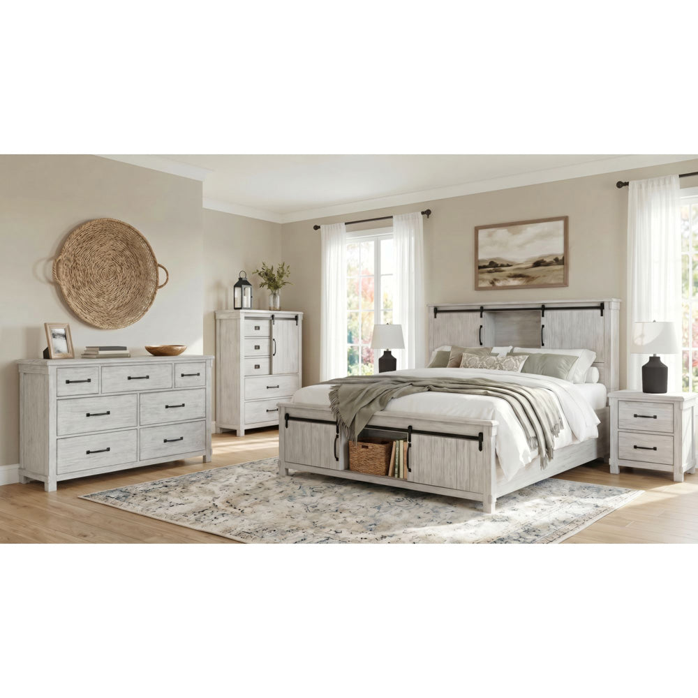 Picket House Furnishings - Jack Queen Platform Storage 5PC Bedroom Set - SC670QBNSDRC view 3