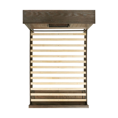 Picket House Furnishings - Jack Queen Platform Storage Bed in Walnut - SC370QB veiw 4