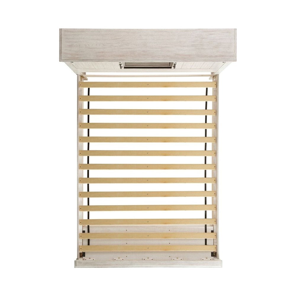 Picket House Furnishings - Jack Queen Platform Storage Bed in White - SC670QB veiw 4