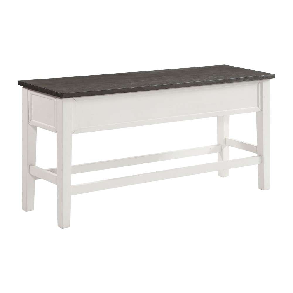 Picket House Furnishings - Jamison Storage Counter Dining Bench in Gray - DKY350CSBN veiw 1