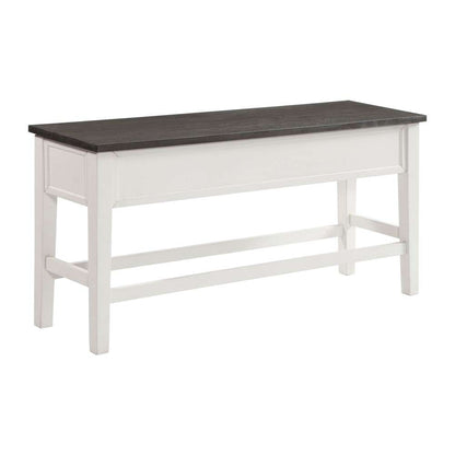 Picket House Furnishings - Jamison Storage Counter Dining Bench in Gray - DKY350CSBN veiw 1