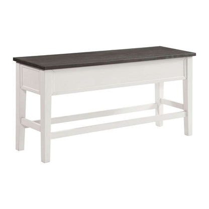 Picket House Furnishings - Jamison Storage Counter Dining Bench in Gray - DKY350CSBN veiw 3