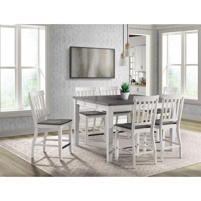 Picket House Furnishings - Jamison Two Tone Counter Height Side Chair (Set of 2) - DKY350CSC veiw 6