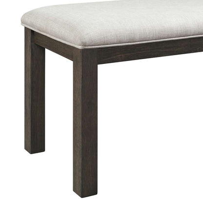 Picket House Furnishings - Jasper 6PC Dining Set (72in Table - 4 Chairs - Bench) in Brown - DGD2006DS1 veiw 4