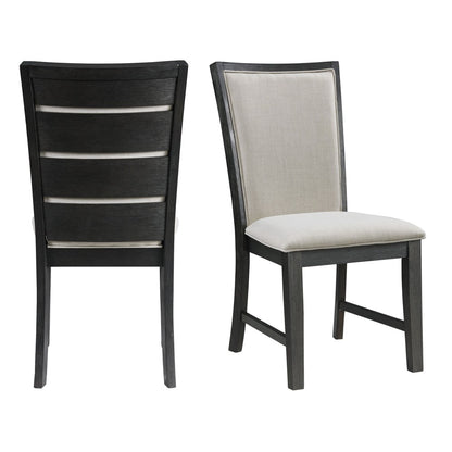 Picket House Furnishings - Jasper 7PC Dining Set-Table & Six Side Chairs in Black - DGD850DTB7PC veiw 5