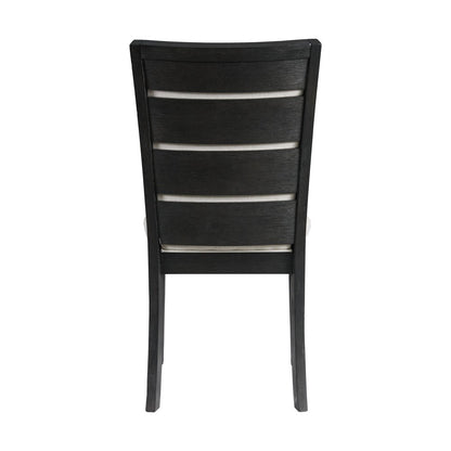 Picket House Furnishings - Jasper 7PC Dining Set-Table & Six Side Chairs in Black - DGD850DTB7PC veiw 8