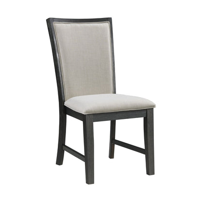 Picket House Furnishings - Jasper Dining Slat Back Side Chair in Black (Set of 2) - DGD850SBC veiw 1