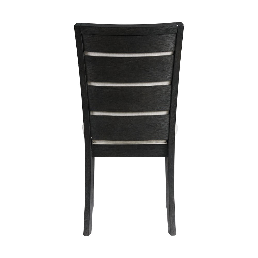 Picket House Furnishings - Jasper Dining Slat Back Side Chair in Black (Set of 2) - DGD850SBC veiw 4