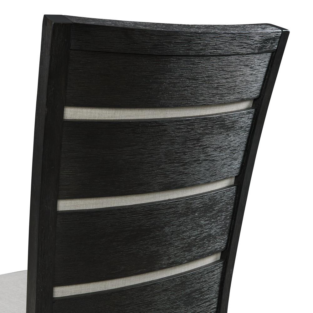 Picket House Furnishings - Jasper Dining Slat Back Side Chair in Black (Set of 2) - DGD850SBC veiw 7
