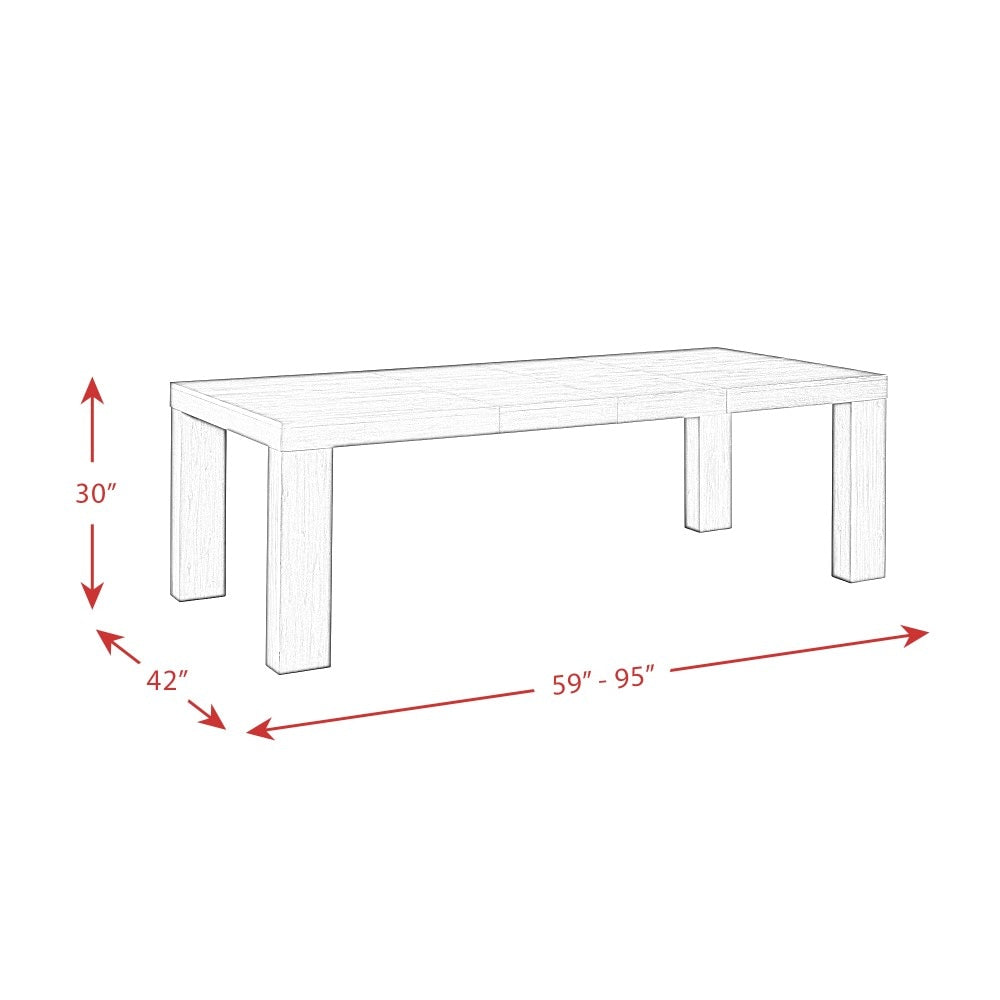 Picket House Furnishings - Jasper Dining Table in Black - DGD818DTB veiw 10