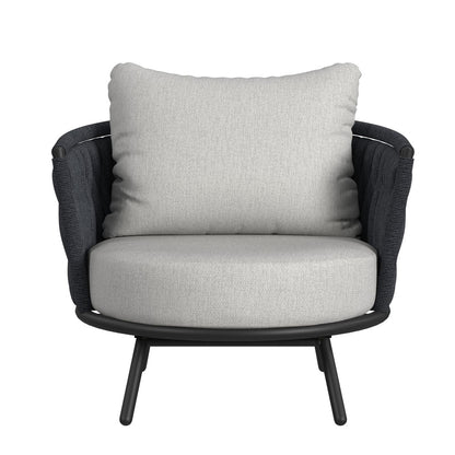 Picket House Furnishings - Java Chairs with Olefin Grey in Dark Grey (Set of 2) - O-19090-8-100 view 2