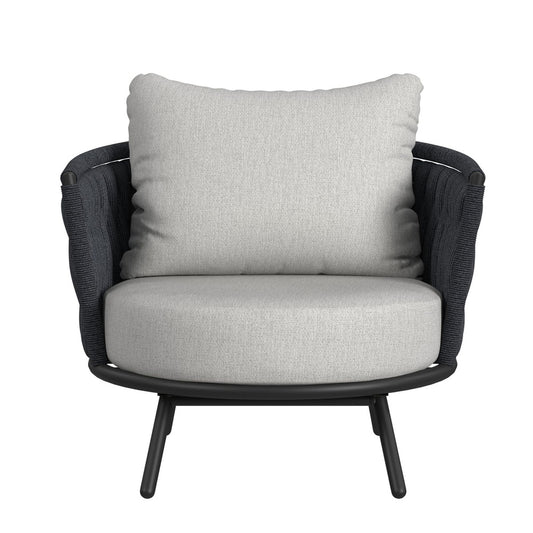 Picket House Furnishings - Java Chairs with Olefin Grey in Dark Grey (Set of 2) - O-19090-8-100 view 2