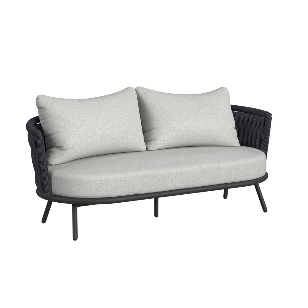 Picket House Furnishings - Java Loveseat with Olefin Grey in Dark Grey - O-19090-8-200 view 1