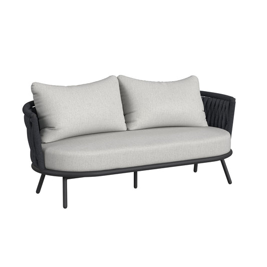 Picket House Furnishings - Java Loveseat with Olefin Grey in Dark Grey - O-19090-8-200 view 1
