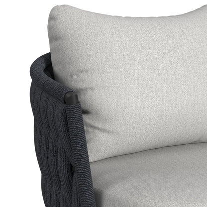 Picket House Furnishings - Java Loveseat with Olefin Grey in Dark Grey - O-19090-8-200 view 5