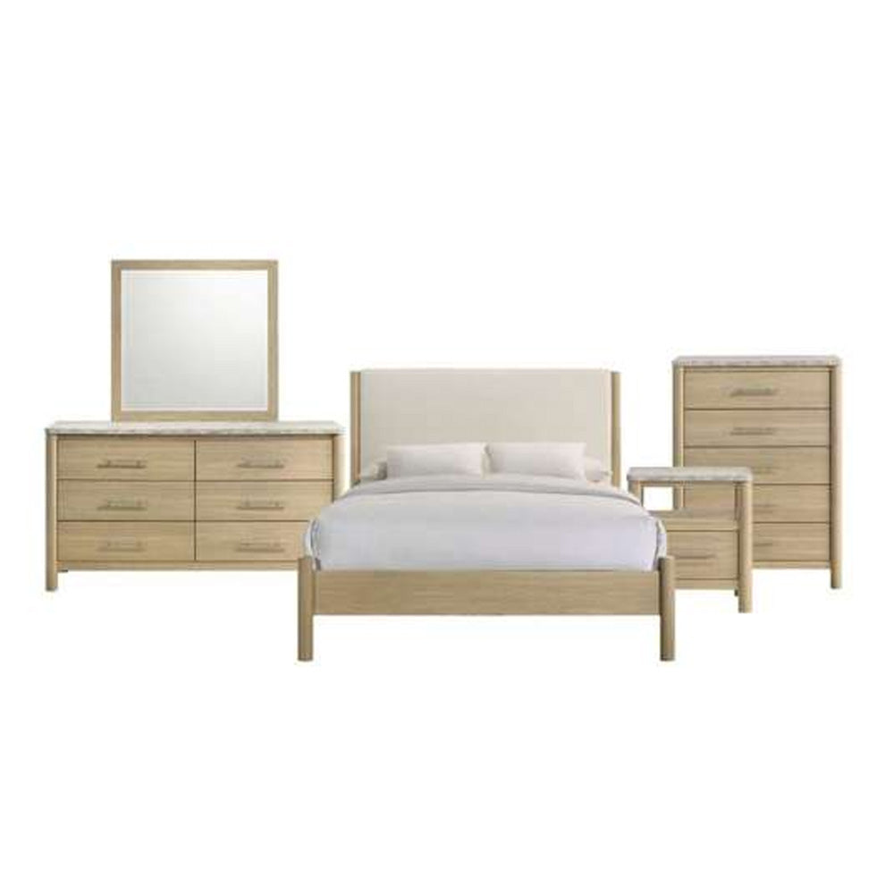 Picket House Furnishings - Joanna Full 5PC Bedroom Set in Natural - B-19280-6-FB-5PC view 1