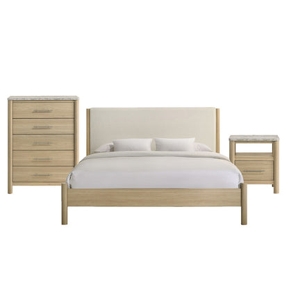 Picket House Furnishings - Joanna King 3PC Bedroom Set in Natural - B-19280-6-KB-3PC view 1