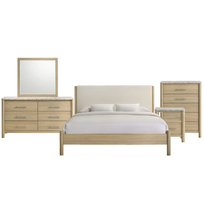 Picket House Furnishings - Joanna King 5PC Bedroom Set in Natural - B-19280-6-KB-5PC view 1
